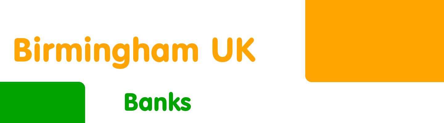 Best banks in Birmingham UK - Rating & Reviews